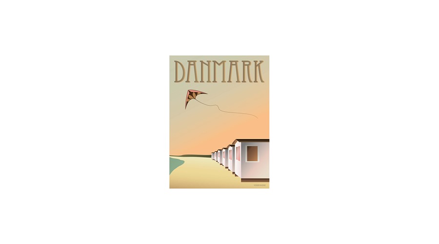 DANMARK_Badehuse.lowres._Grafisk_30x40