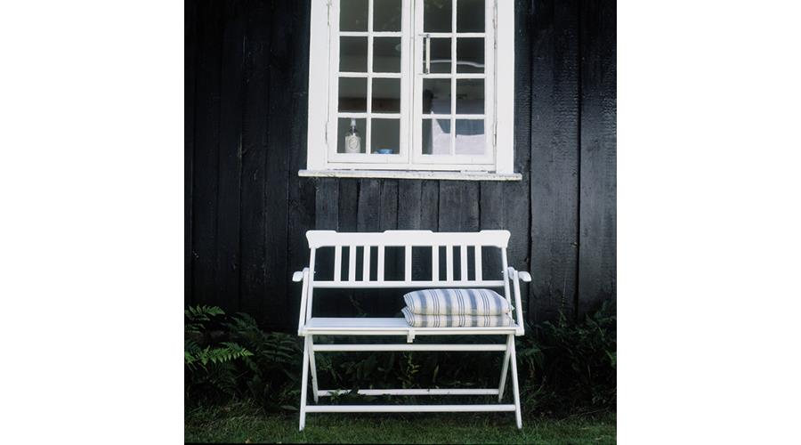 Skovshoved Møbelfabrik Humlebæk Bænk Blågrå