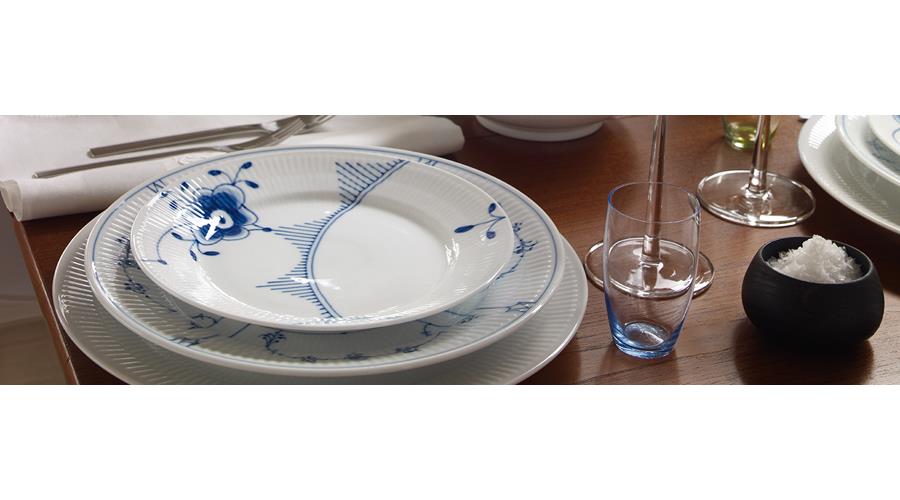 Royal Copenhagen Blå mega riflet inspiration