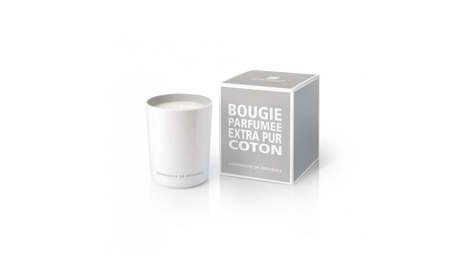 Savon de Marseille bougie-parfumee-180g-coton